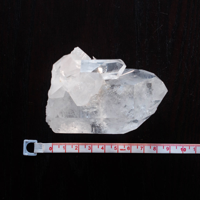 ブラジル産 水晶AAAクラスター 271g/89mm×63mm《レインボー入》