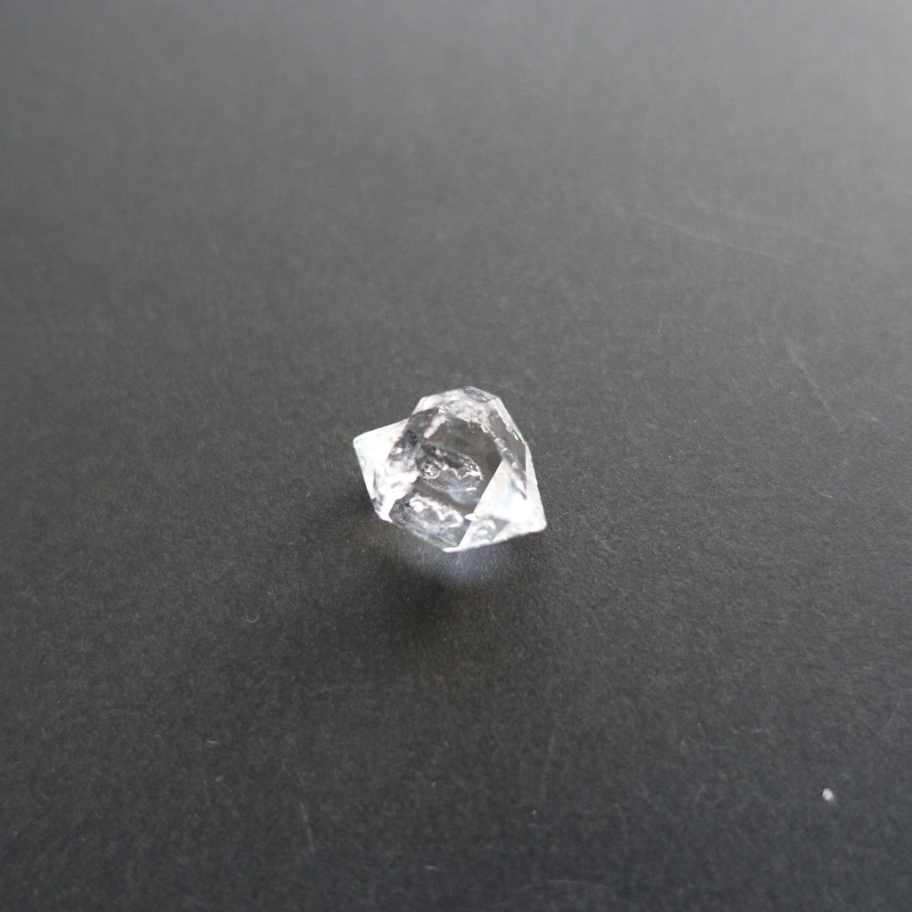 ハーキマーダイヤモンド原石No.3《小粒/クリア/レア!》1.9g/16mm