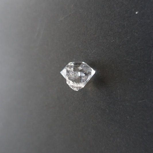 ハーキマーダイヤモンド原石No.3《小粒/クリア/レア!》1.9g/16mm