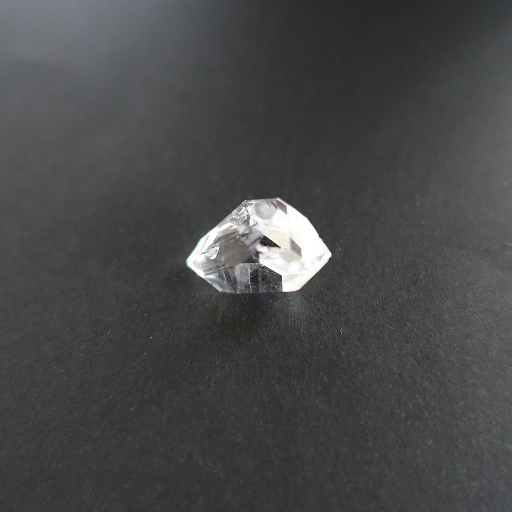ハーキマーダイヤモンド原石No.5《小粒/クリア/レア!》1.6g/16mm