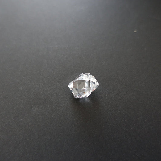 ハーキマーダイヤモンド原石No.6《小粒/クリア/レア!》1.2g/13.5mm