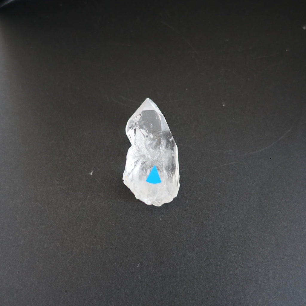 ライトニング レムリアン水晶 原石ポイント《45mm/25g/雷水晶》セーラ・デ・カブラル産