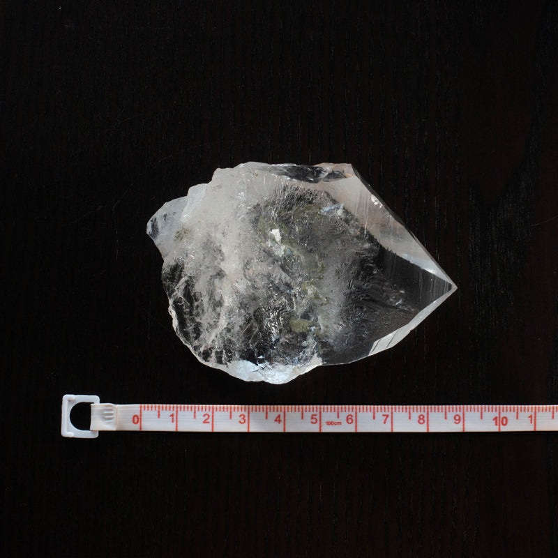 ガネーシュヒマール産 ヒマラヤ水晶ポイント 142g/87mm《クリア/扁平形